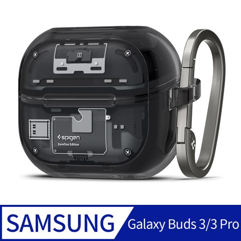 spigen Galaxy Buds 3 /Buds 3 Pro 共用_Ultra Hybrid 防摔保護殼(透視結構)