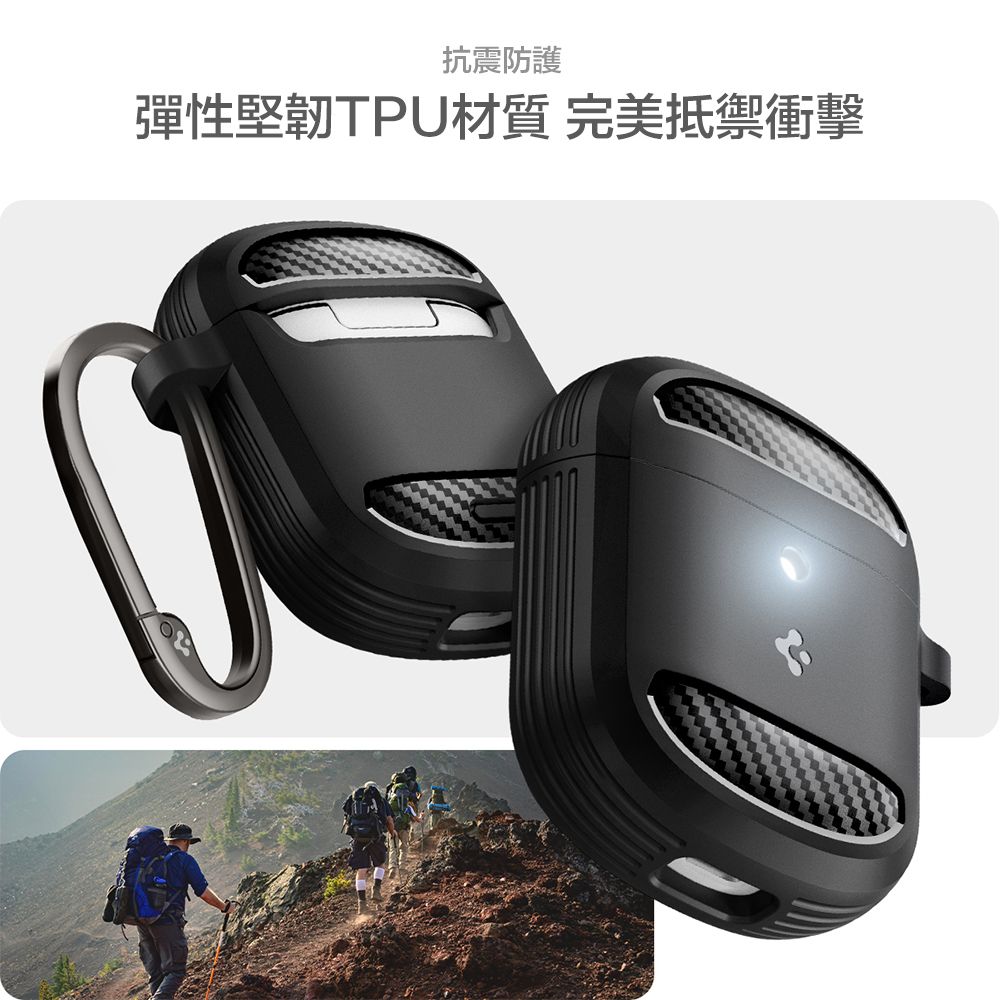 spigen Google Pixel Buds Pro/Pro 2共用 Rugged Armor 防摔保護殼