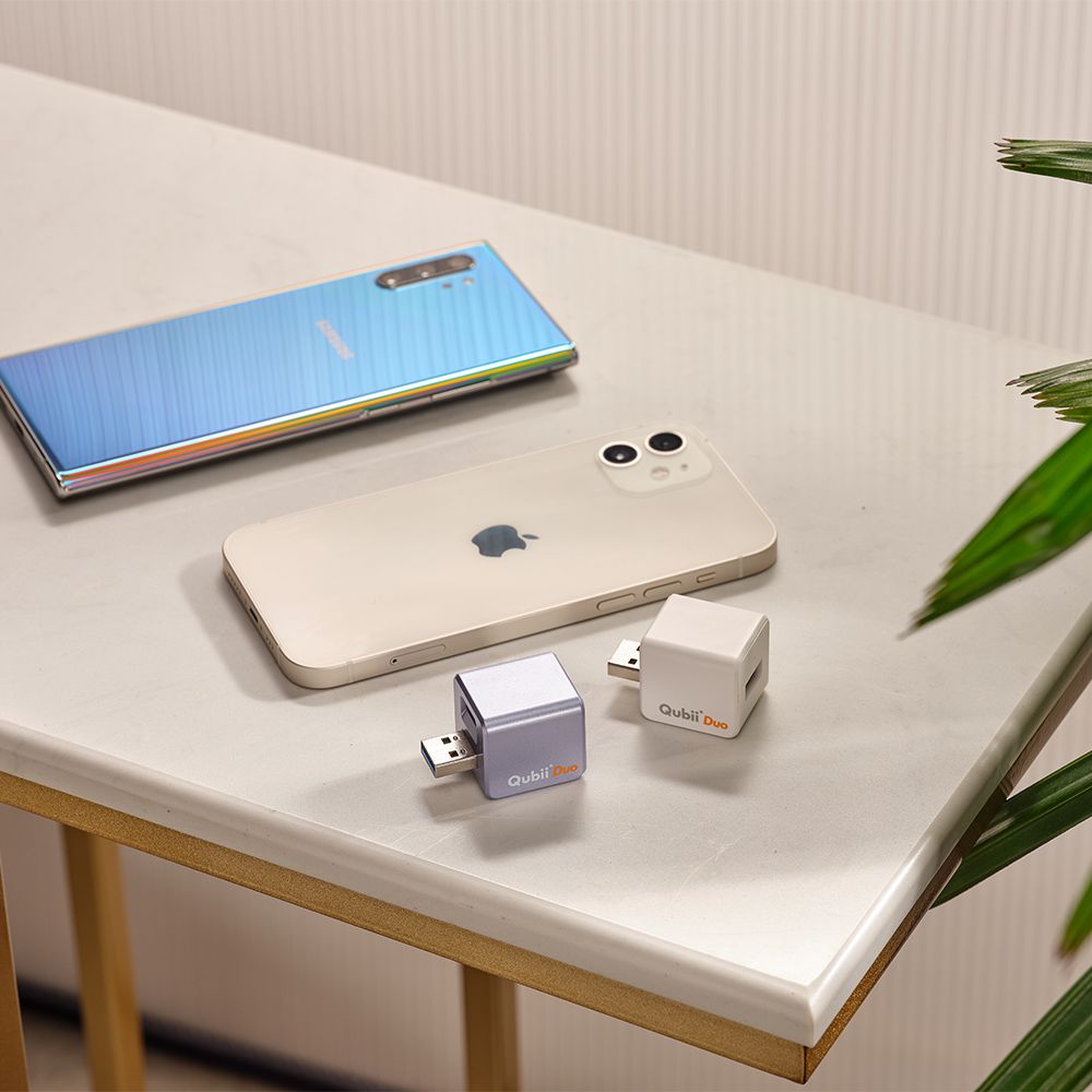 Maktar QubiiDuo USB-A 備份豆腐 iOS / Android 雙系統 手機備份