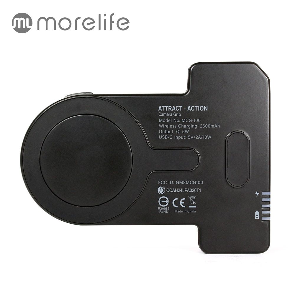 morelife 專為iPhone設計 磁吸手持相機握把 MCG-100