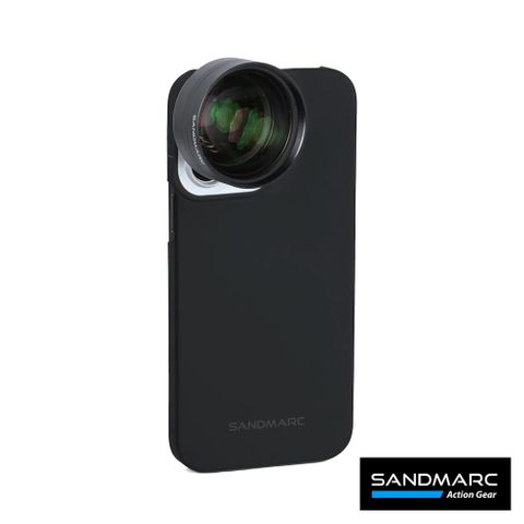 《 升級版 》SANDMARC 12X 100mm HD手機微距鏡頭(內含鏡頭夾具 與 iPhone 15 Pro Max背蓋)