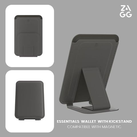 【Zagg】Essential Wallet 磁吸卡片夾附通用支架
