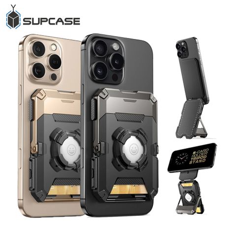 SUPCASE MagSafe 磁吸錢包站立支架 AirTag收納