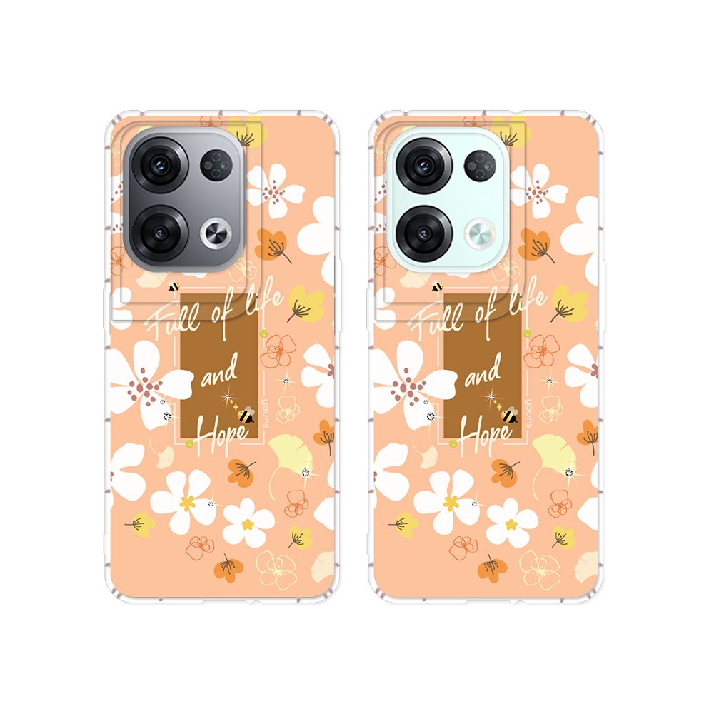 YOURS OPPO 全系列 奧地利彩鑽防摔手機殼-風信子(Reno13Pro/Reno12Pro/12F/11F/Reno8T/8Z/7Z/Reno6/4Z/A74)