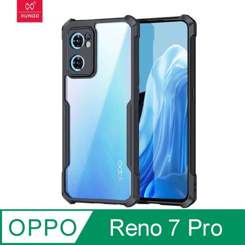 XUNDD 訊迪 甲蟲系列 OPPO Reno 8T 防摔保護軟殼 炫酷黑