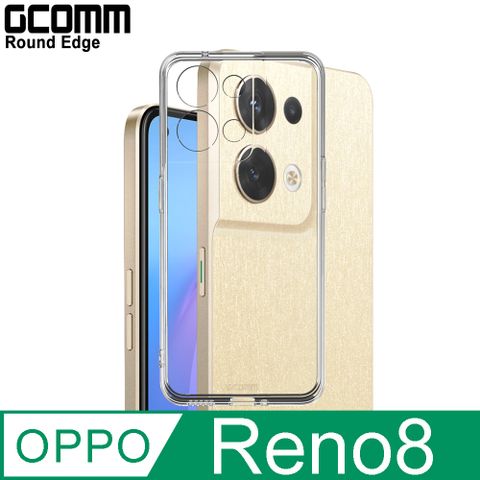 GCOMM Round Edge 清透圓角防滑邊保護套 OPPO Reno8