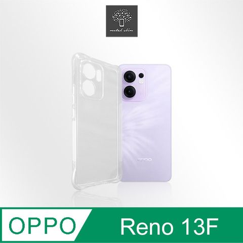 Metal-Slim OPPO Reno 13F 5G 精密挖孔 強化軍規防摔抗震手機殼