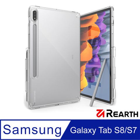 For 三星 Galaxy S8/S7Rearth Ringke 三星 Galaxy S8/S7 平板抗震保護套(透明)