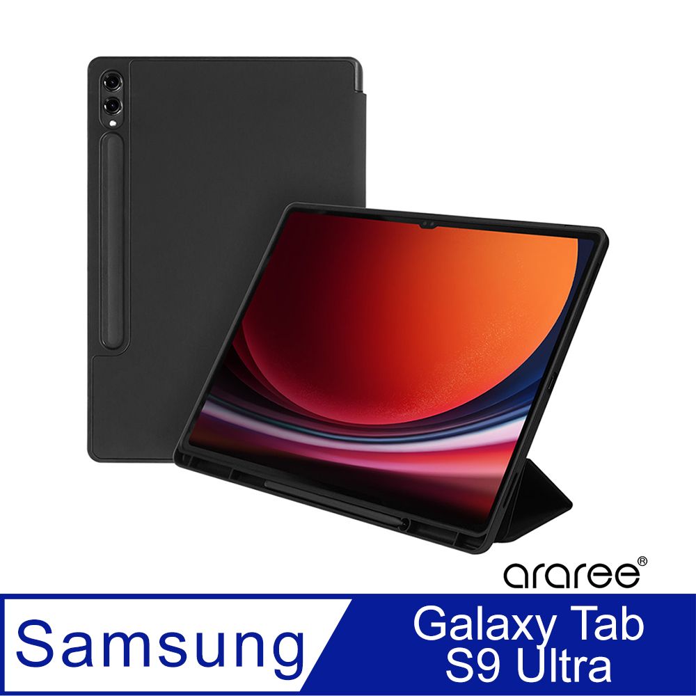 Araree  三星 Galaxy Tab S9 Ultra 平板掀蓋式保護皮套