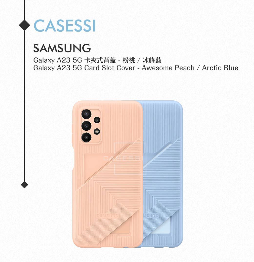 CASESSISAMSUNGGalaxy A23 Galaxy A23 5G Card Slot Cover  Awesome Peach  Arctic BlueSAMSUNGMSUNG