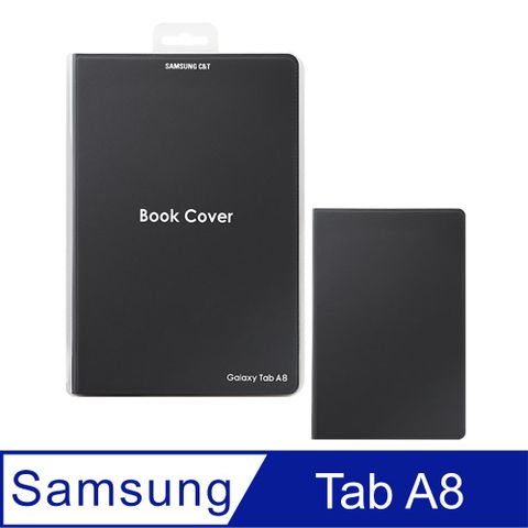 Samsung 三星 原廠C&T ITFIT Galaxy Tab A8 X200/X205專用 書本式保護殼 - 黑