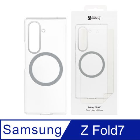 Samsung 三星 Galaxy Z Fold7 原廠透明磁吸保護殼 (GP-FFF966)