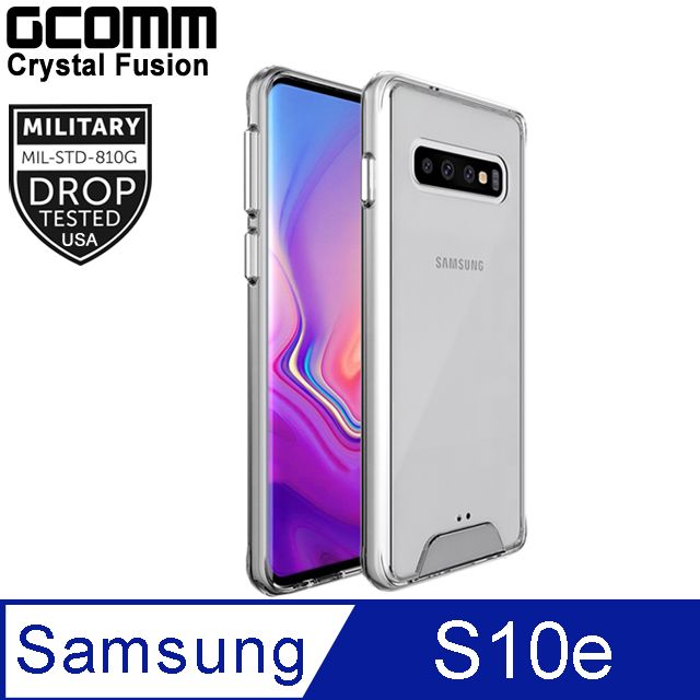 GCOMM  Crystal Fusion 晶透軍規防摔殼 Galaxy S10e