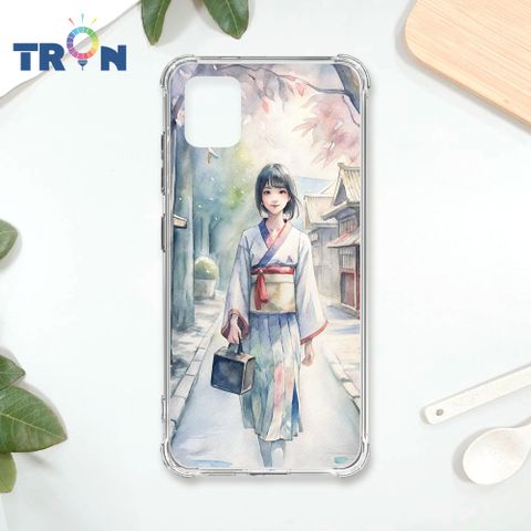 TRON 三星 NOTE 10 LITE 水彩少女 四角防摔殼 手機殼