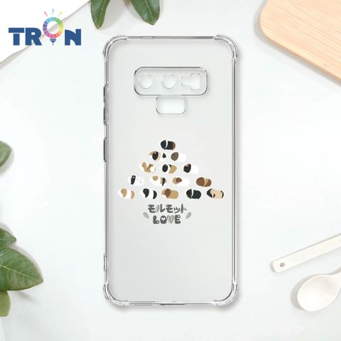 TRON 三星 NOTE 9 走來走去天竺鼠疊疊樂 四角防摔殼 手機殼