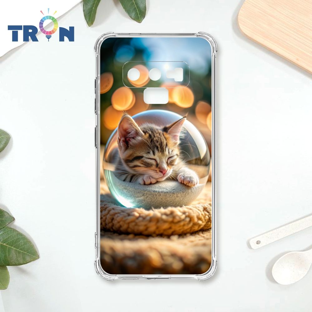  TRON 三星 NOTE 9 水晶球裡的動物們-1 四角防摔殼 手機殼