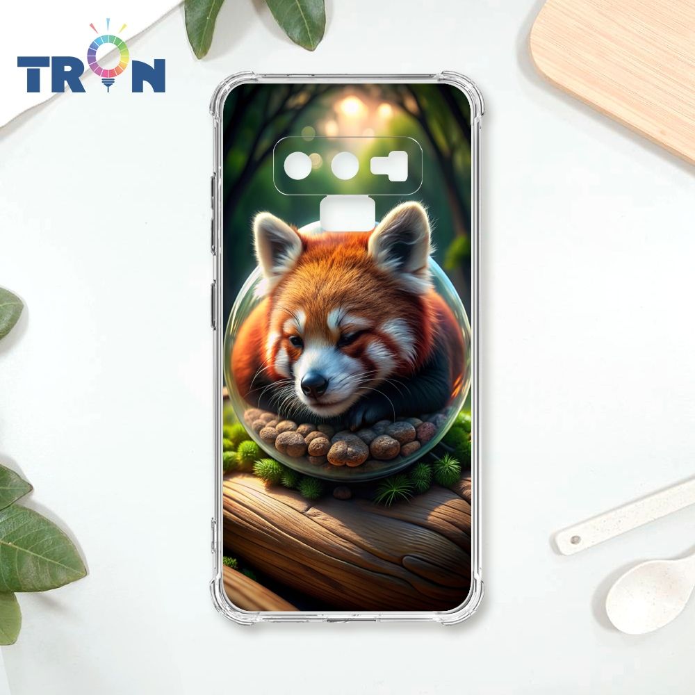  TRON 三星 NOTE 9 水晶球裡的動物們-1 四角防摔殼 手機殼