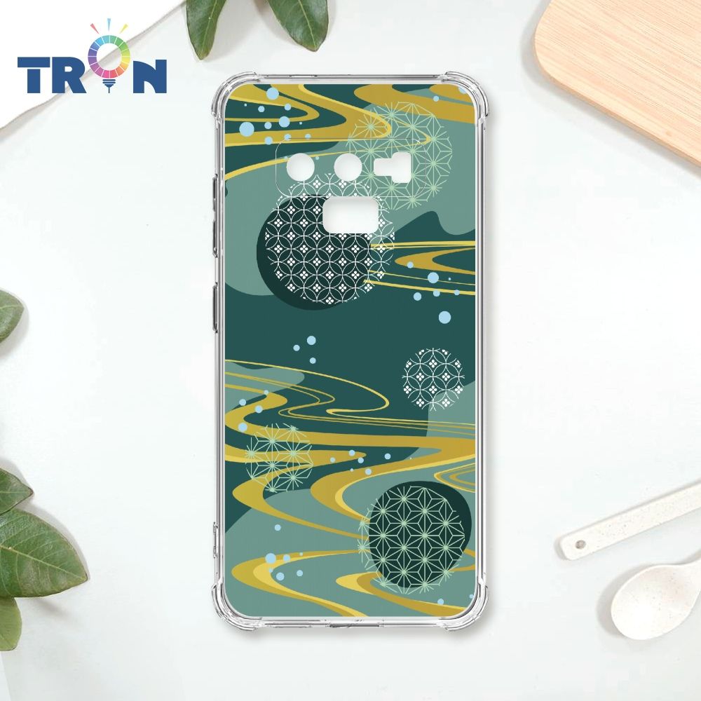  TRON 三星 NOTE 9 日系和風圓點星河系列 四角防摔殼 手機殼