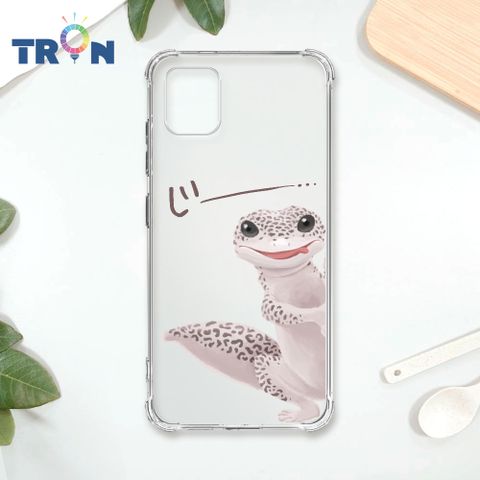 TRON 三星 NOTE 10 LITE 偷看的張嘴守宮 四角防摔殼 手機殼
