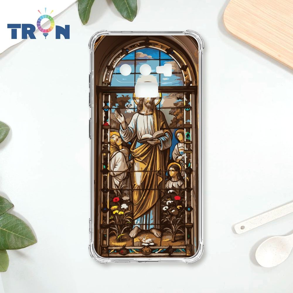  TRON 三星 NOTE 9 耶穌彩繪玻璃 四角防摔殼 手機殼