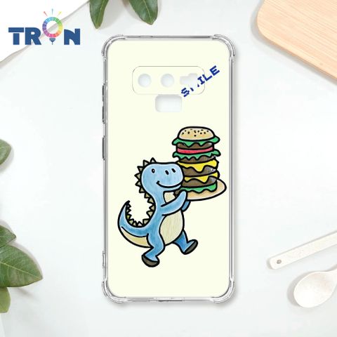 TRON 三星 NOTE 9 漢堡薯條恐龍 四角防摔殼 手機殼