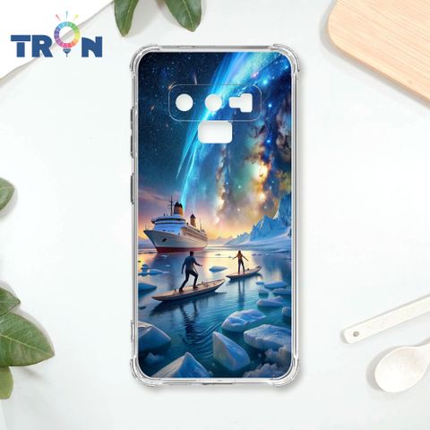 TRON 三星 NOTE 9 冰川上的划船 四角防摔殼 手機殼