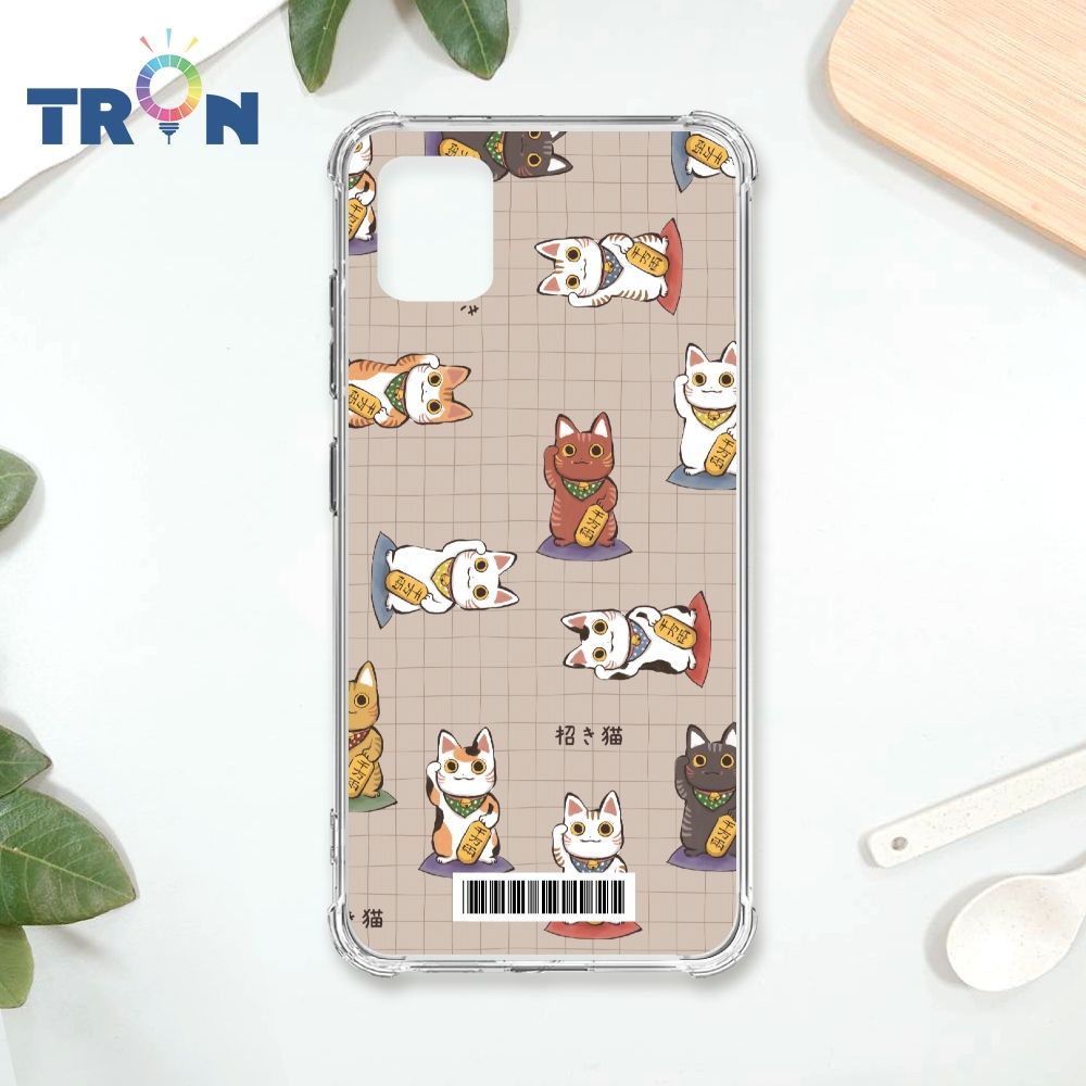  TRON 三星 NOTE 10 LITE 俄羅斯方塊招財貓經典集合  載具 四角防摔殼 手機殼