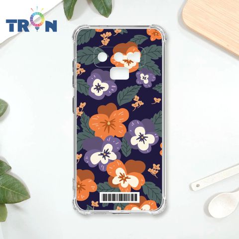 TRON 三星 NOTE 9 平塗手繪花E款  載具 四角防摔殼 手機殼