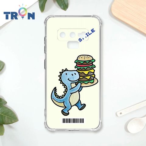 TRON 三星 NOTE 9 漢堡薯條恐龍 載具 四角防摔殼 手機殼