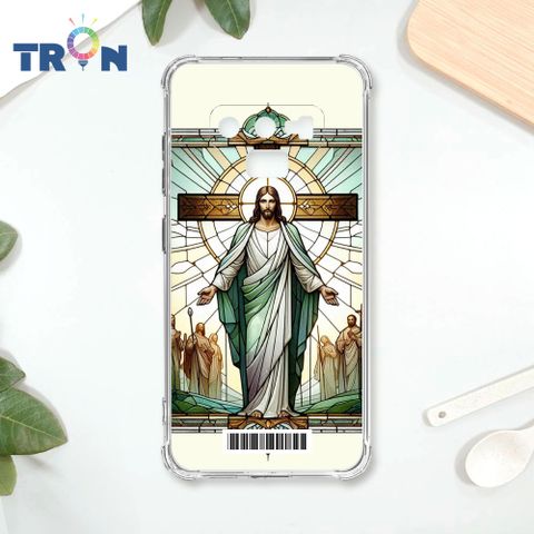 TRON 三星 NOTE 9 耶穌彩繪玻璃  載具 四角防摔殼 手機殼