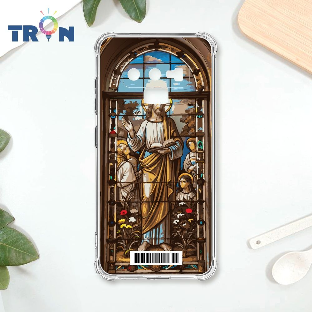  TRON 三星 NOTE 9 耶穌彩繪玻璃  載具 四角防摔殼 手機殼