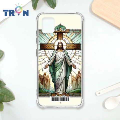 TRON 三星 NOTE 10 LITE 耶穌彩繪玻璃  載具 四角防摔殼 手機殼