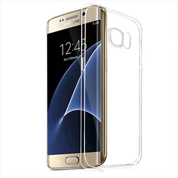 三星 Samsung Galaxy S7 edge 輕薄透明 TPU 高質感軟式手機殼/保護套 高透光材質 微凸鏡頭保護設計