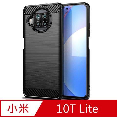 Xiaomi 小米 10T Lite 碳纖維拉絲紋防摔軟殼套