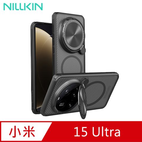 NILLKIN 小米 15 Ultra 黑鏡 Prop 磁吸保護殼