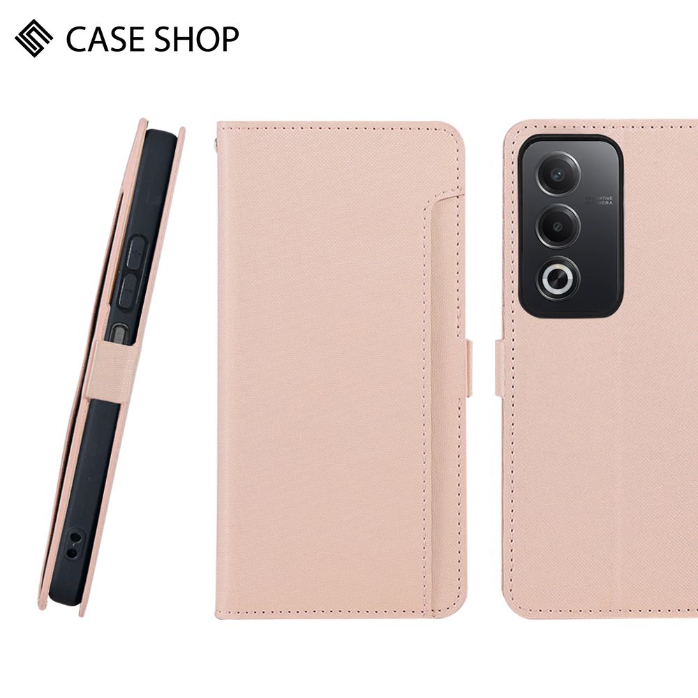 CASE SHOP  OPPO A3 Pro 前收納側掀皮套