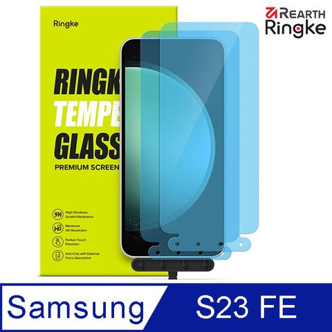 【Ringke】三星 Galaxy S23 FE 6.4吋 [Tempered Glass] 鋼化玻璃螢幕保護貼－2入（附安裝工具）