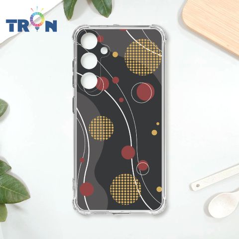 TRON 三星 S23 FE 日系和風圓點律動系列 四角防摔殼 手機殼