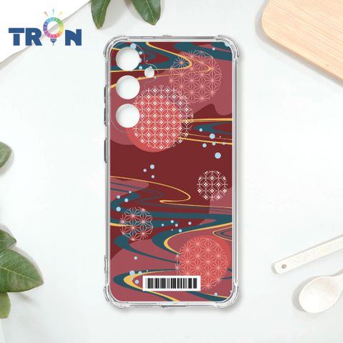 TRON 三星 S23 FE 日系和風圓點星河系列  載具 四角防摔殼 手機殼