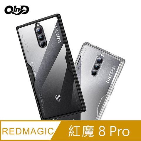 QinD REDMAGIC 紅魔 8 Pro 二合一保護殼