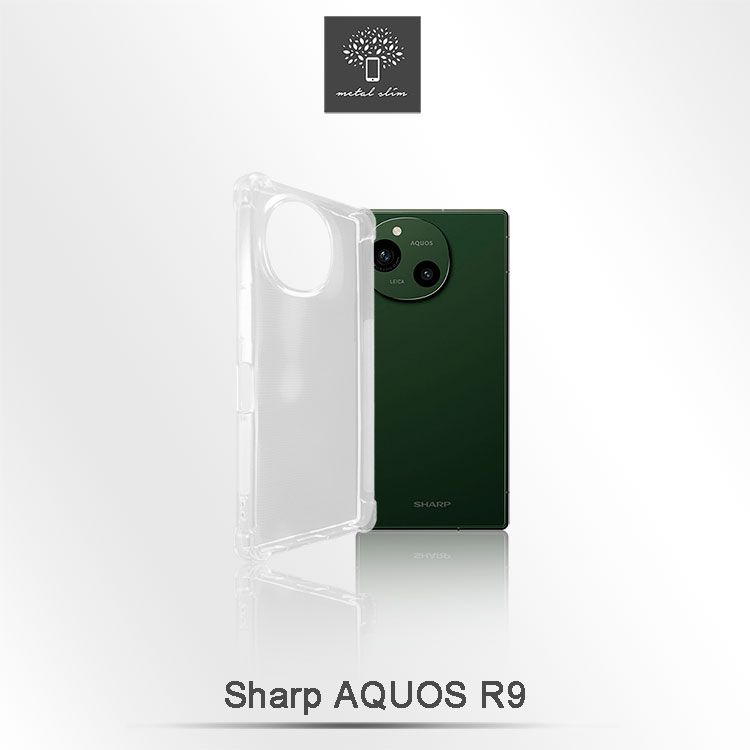 Metal-Slim Sharp AQUOS R9 強化軍規防摔抗震手機殼