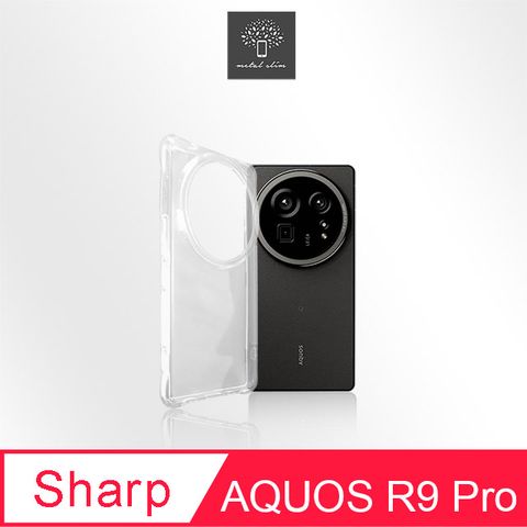 Metal-Slim Sharp AQUOS R9 Pro 強化軍規防摔抗震手機殼