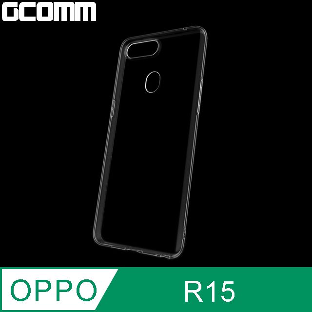 GCOMM  Ultra Crystal Protection 清透柔軔保護殼 OPPO R15 清透明