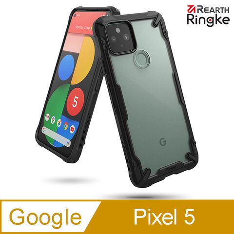Ringke Fusion XGoogle Pixel 5 透明 PC 防刮背蓋 + TPU 防摔防撞邊框 手機保護殼