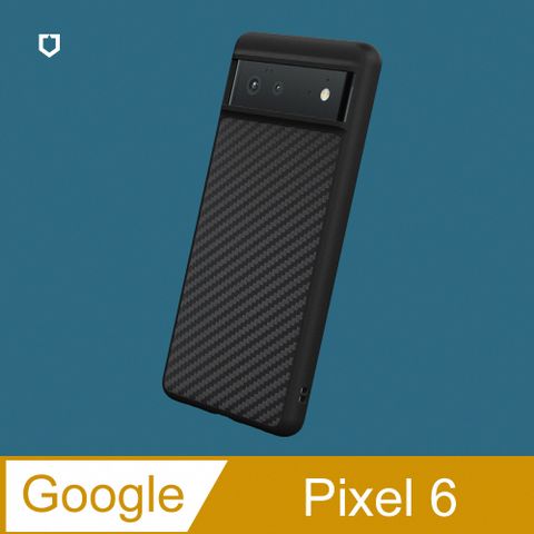 【犀牛盾】Google Pixel 6 (6.4吋) SolidSuit 防摔背蓋手機保護殼-碳纖維紋路