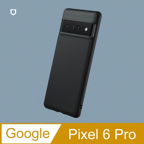 【犀牛盾】Google Pixel 6 Pro (6.7吋) SolidSuit 經典防摔背蓋手機保護殼-黑色