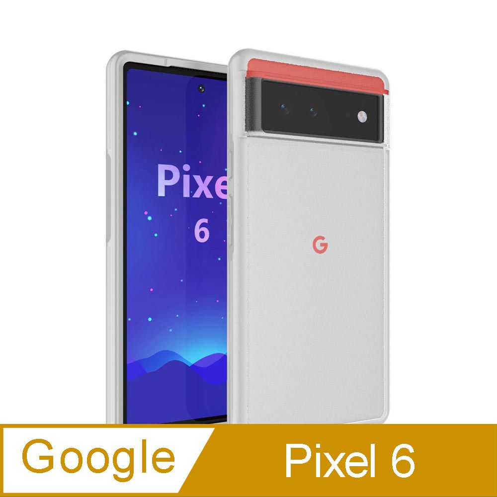 APBS Google Pixel 6 軍規抗刮防摔殼-透明