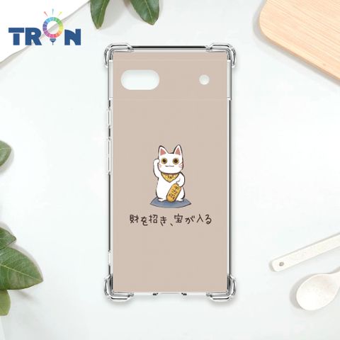 TRON GOOGLE Pixel 6A 俄羅斯方塊招財貓經典系列 四角防摔殼 手機殼