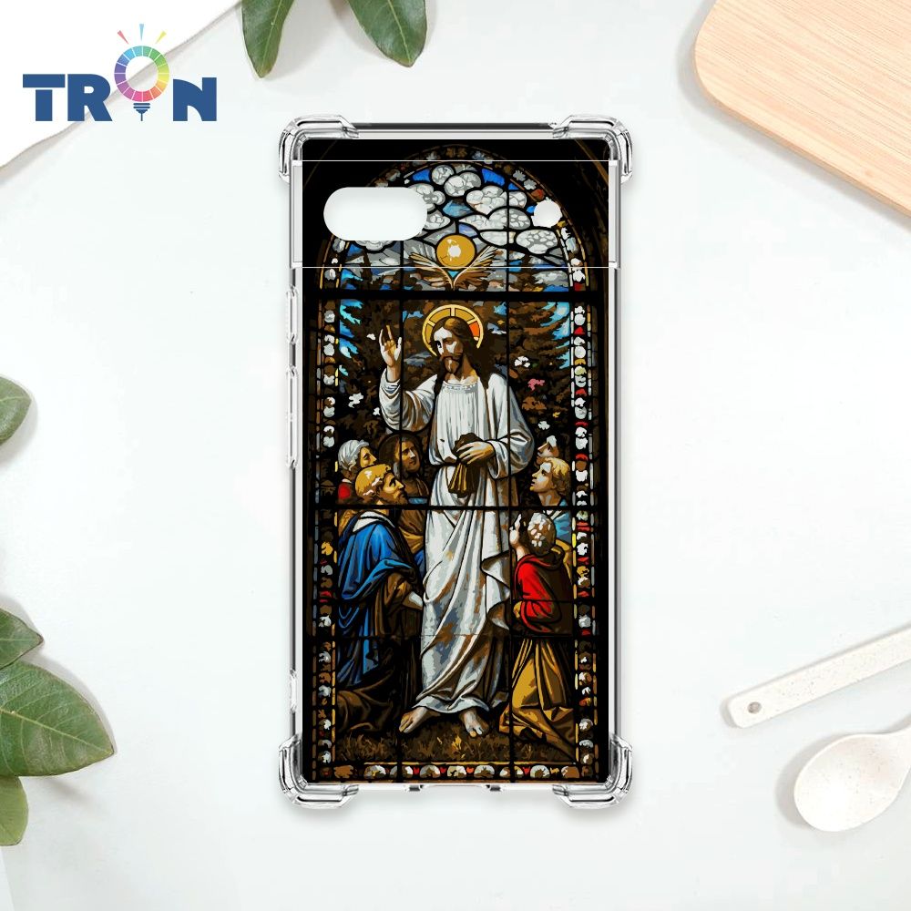  TRON GOOGLE Pixel 6A 耶穌彩繪玻璃 四角防摔殼 手機殼