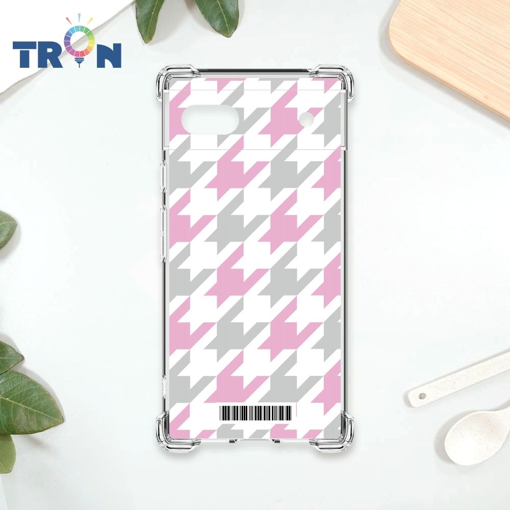  TRON GOOGLE Pixel 6A 撞色千鳥紋  載具 四角防摔殼 手機殼